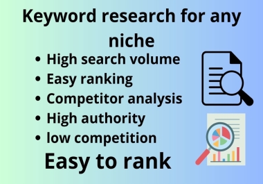 I provide the best keywords for any niche