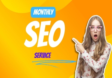 Implement a full monthly SEO strategy to attain a top ranking on Google for the website.