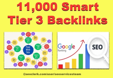 Unlock Success With 11,000 Smart Tier 3 Backlinks At Unbeatable Prices!