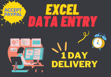 I will do excel data entry and copy paste work for your buisness