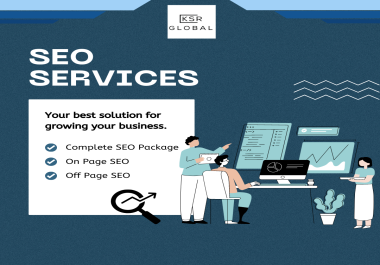 Complete weekly On Site and Off site SEO service