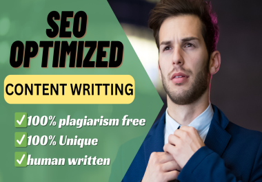 I will do your SEO Article Writing for your post,  website content writing