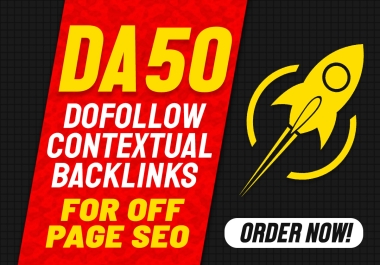 100 Ultimate SEO Backlinks on DA 50 to 60 plus sites