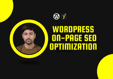 I will do wordpress yoast SEO onsite or on page with schema markup