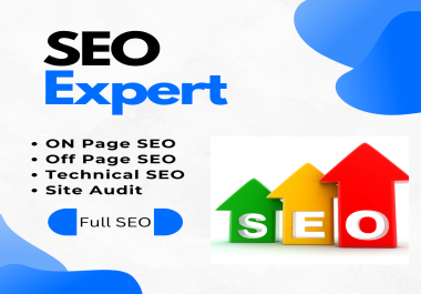 I'll rank your website at top of Google and expert in Full SEO