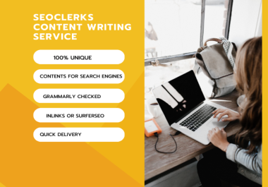 I Will Write SEO Friendly Articles For Your Websites