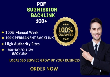 I will do 50 plus pdf submission backlinks