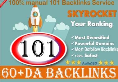 2023 Update 100+ Manual DA 70+ Safe SEO Backlinks