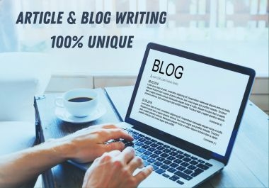 I Will Write High Quality SEO Article Writing,  Blog Writing and Content Writing 100 Unique