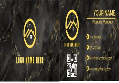 I will design a STYLISH BUSINESS CARD for your company