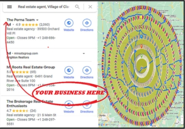 I will do 95,500 google maps citations for local SEO gmb ranking in 24 hours