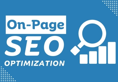Professional onpage SEO and optimise your website