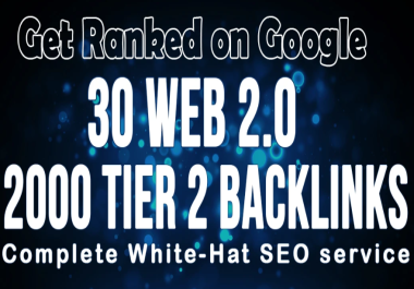web 2 0 link building, 2000 tier 2 backlinks
