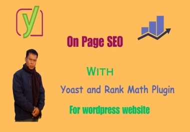 I will provide On page SEO service on your wordpress website