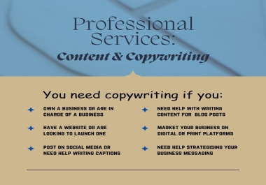 I'll do Article & Blog writing for you