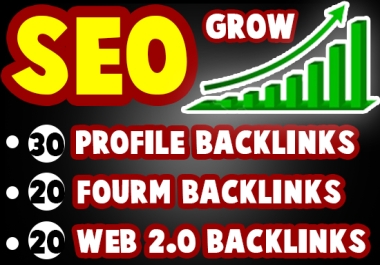 I will create Profile Backlinks DA 60+ Web 2.0 High Quality Forum Backlinks