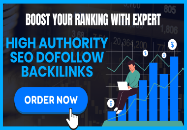 Boost your Google Ranking 100 permanent high authority SEO Dofollow Backlinks with DA 80+