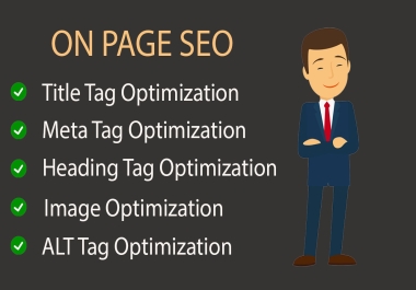 I will Create on page SEO of your website