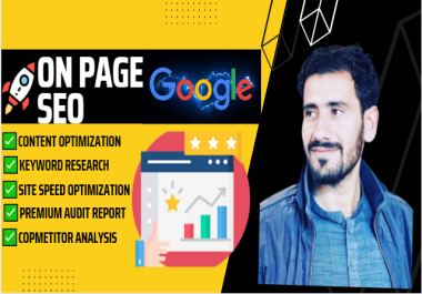 I will do Your On-Page SEO and Free technical audit of your Website.