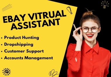 expert virtual assistant for ebay store