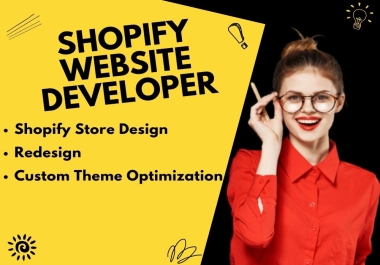 Shopify website developer Expert
