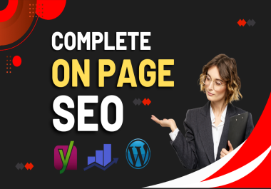 I will do complete onpage SEO for your WordPress website with Rankmath or Yoast