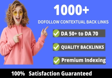 2023 SPECIAL- Rank Higher On Google with 100 Powerful & Permanent High DA backlinks