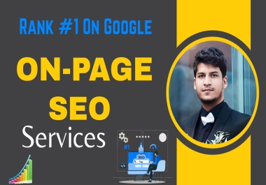 I Will Do On Page SEO Services to Rank Your Website Top on Google