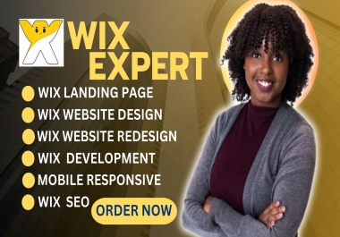 build wix website wix website design wix website redesign wix development SEO