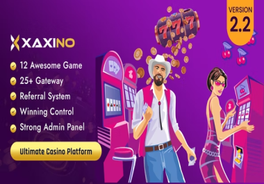 Build Xaxino Ultimate Casino Platform Website Passive money maker
