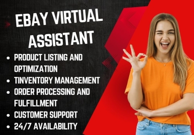 Best Ebay virtual assistant expert virtual assistant