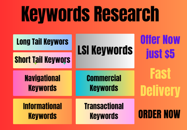I provide white hat SEO services for keyword research