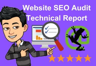 I will perform a website technical SEO audit with Screaming Frog and Action Plan