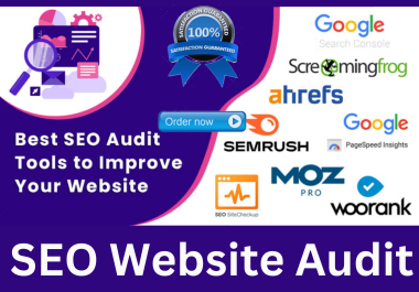 I will provide an SEO Website audit improve your website and business