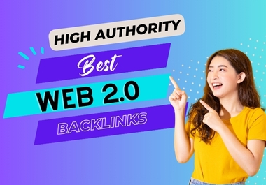 I will create 30 Web 2.0 High Authority SEO Backlinks