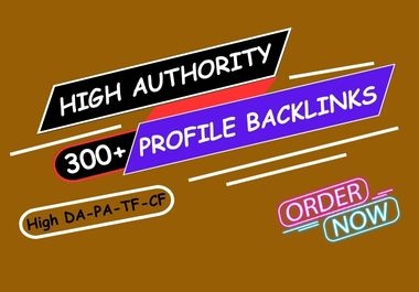 Indexable 300 SEO profile backlinks For Your Website Ranking