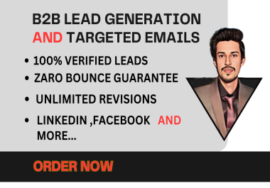 Provide b2b lead generation for any industry