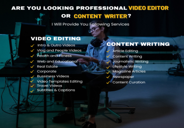 I will be your faceless youtube video editor