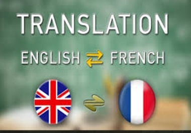 I will provide a certified translation FROM ENGLISH TO FRENCH and french to English