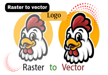 I will do vector tracing,  vectorize images,  convert logo to vector