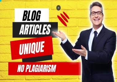 I will write 2000 words best SEO optimized articles and blogposts
