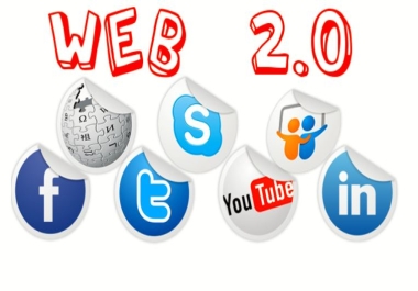 Manually 55 Web 2.0 backlinks,  Forum,  Social Mix Links - DR55-100