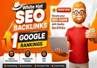 White Hat SEO Backlinks big Pack - 1 GOOGLE RANKINGS