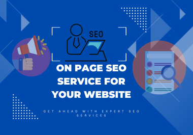 Your WordPress website's on-page SEO can be handled by me.