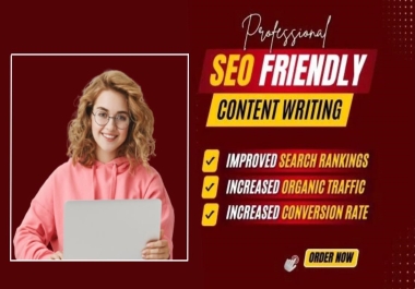I will do seo friendly article writing,  blog writing or content writing