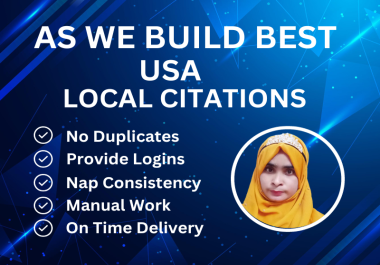 I will provide 60 local citations to rank your business