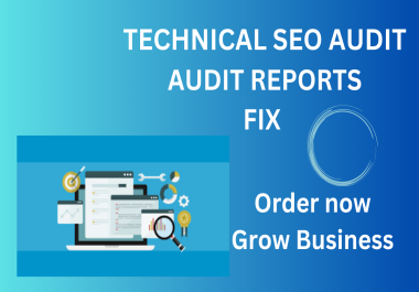 I will Audit Complete Technical SEO with Action Plan and Report