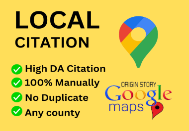 I will perform 100 live Local Citations in the United States or elsewhere for any business.