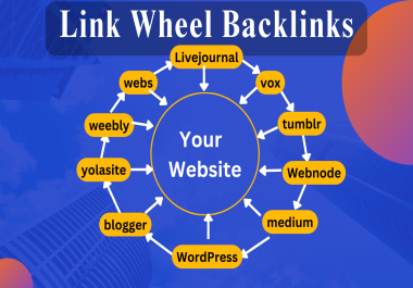100% Manually 20 Link Wheel Backlinks SEO Perfect link building services