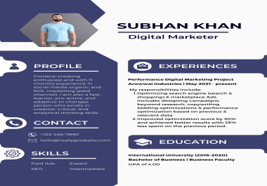 I will create commercial resumes for you